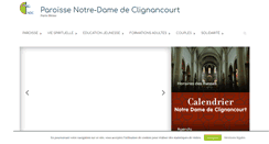 Desktop Screenshot of ndclignancourt.org